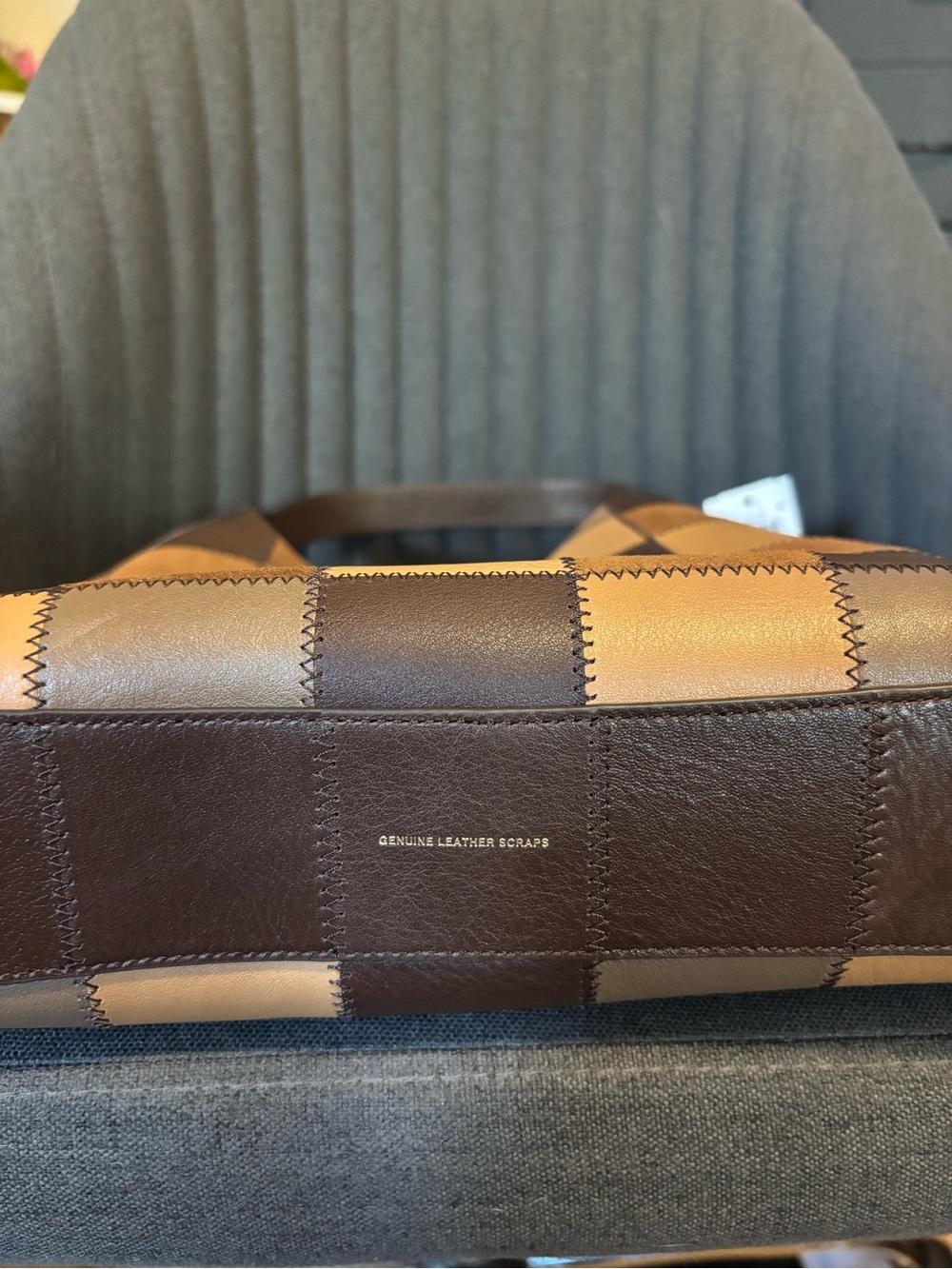 Coachtopia Alter/Ego Brooklyn Shoulder Bag 28 in Maple/Stone Multi 🤎 - Picture 7 of 9